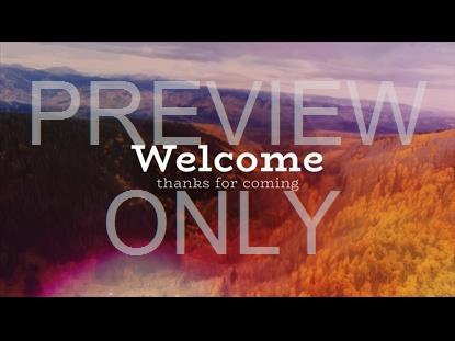 THANKSGIVING FLIGHT WELCOME STILL