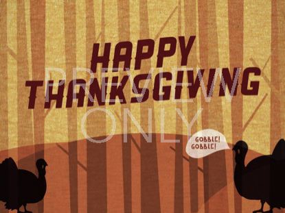 TURKEY DAY TURKEYS STILL