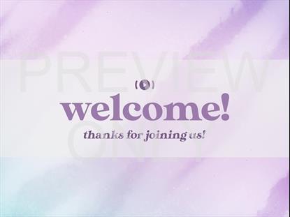 WEDDING DAY WELCOME STREAM STILL