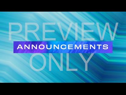 COLOR CRUSH TITLE - ANNOUNCEMENTS