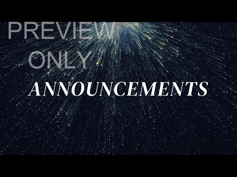 STAR BLAST II: ANNOUNCEMENTS STILL