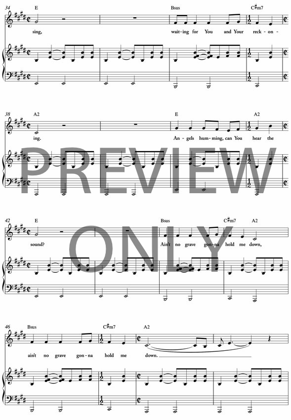 Ain't No Grave Lead Sheet, Lyrics, &amp; Chords | Crowder | WorshipHouse Media