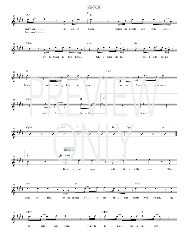 Home Lead Sheet, Lyrics, &amp; Chords | Chris Tomlin | WorshipHouse Media