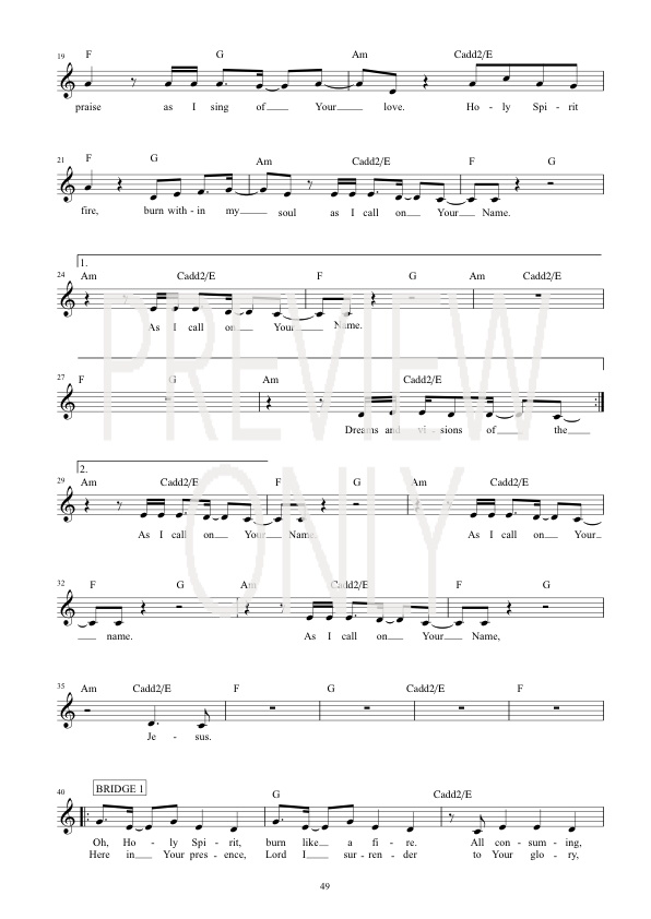 Open Heaven (River Wild) Lead Sheet, Lyrics, & Chords