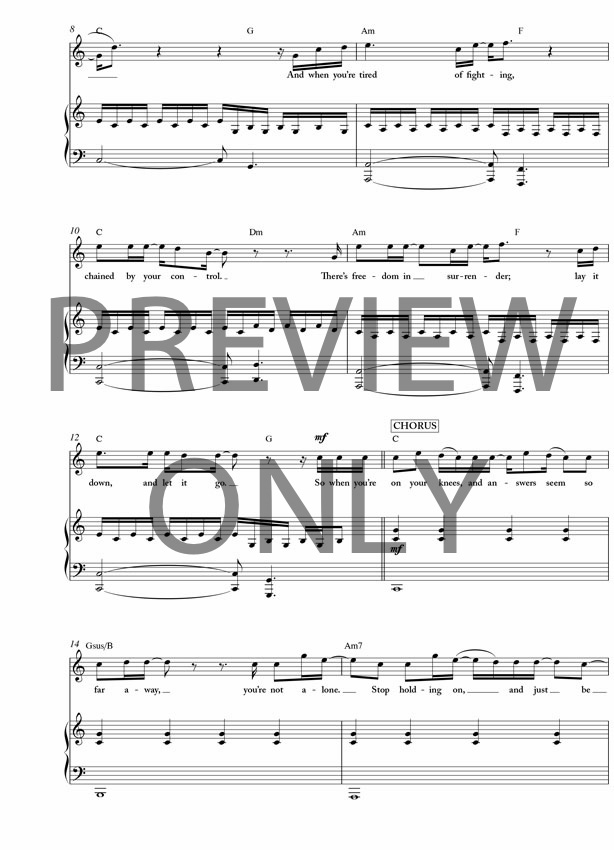 just be held lead sheet lyrics chords casting crowns just be held casting crowns sheet music