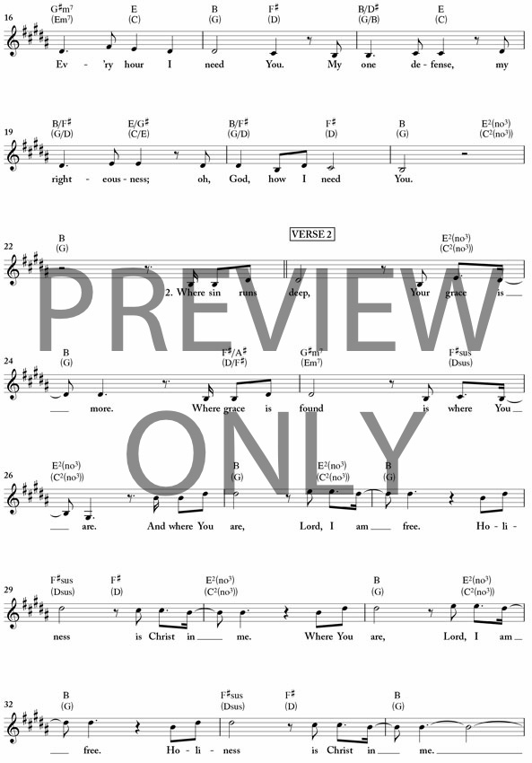 lord i need you lead sheet lyrics chords chris tomlin lord i need you sheet music