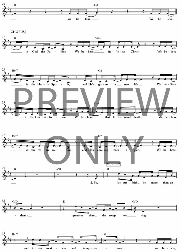 we believe lead sheet lyrics chords newsboys worshiphouse media edit sheet music